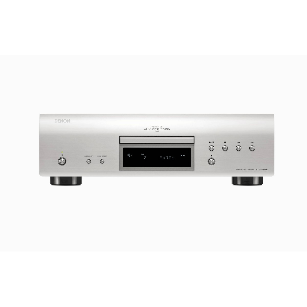 Denon Super Audio CD Player _ Silver (DCD1700NESP)