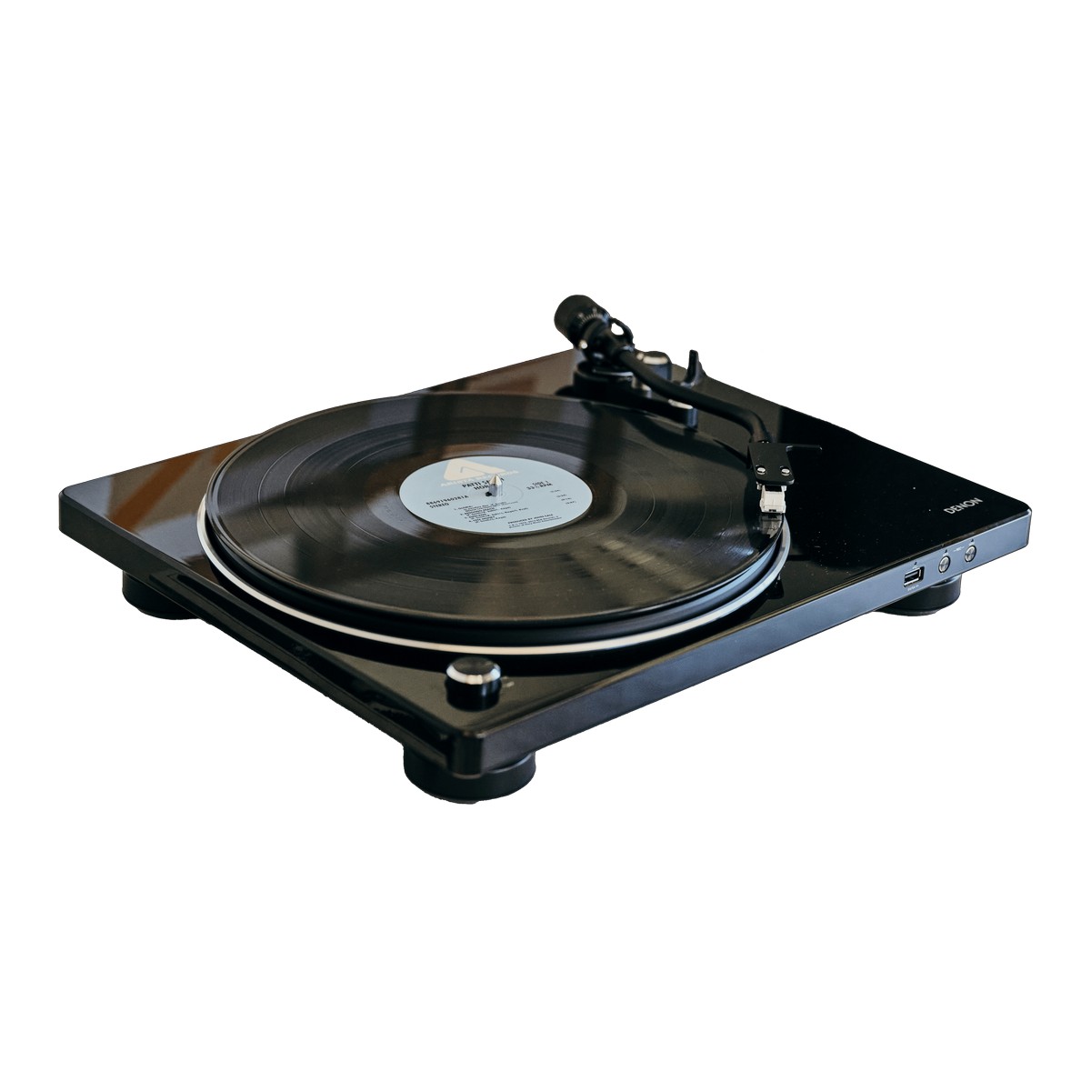 Denon Hi-Fi Turntable with USB - Black (DP450USBBK)