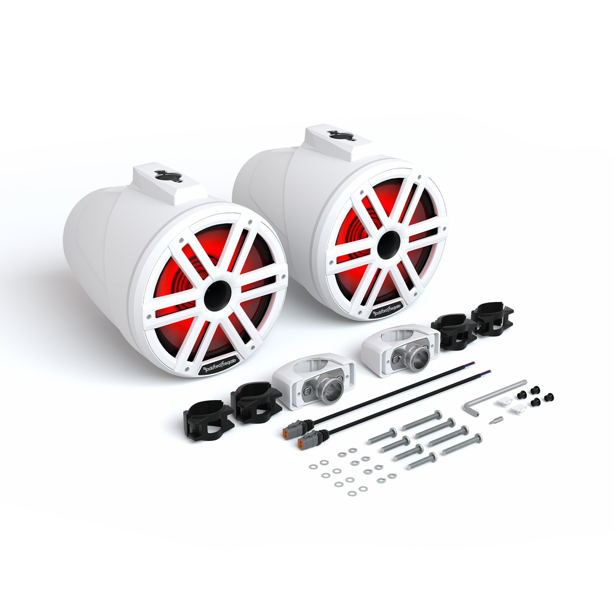 Rockford Fosgate M2 10" Color Optix 2-Way Horn Loaded Tower Marine Speakers (pr) (M2WL10H) - Image 8