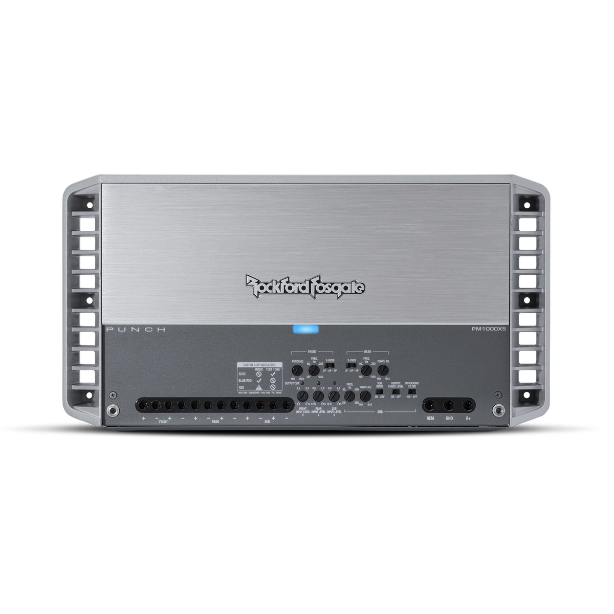 Rockford Fosgate Punch Marine 1,000 Watt Class-bd 5-Channel Amplifier (PM1000X5) - Image 2