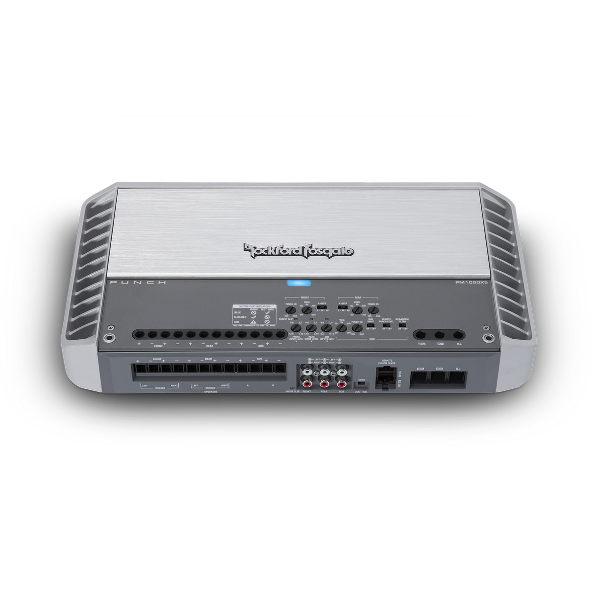 Rockford Fosgate Punch Marine 1,000 Watt Class-bd 5-Channel Amplifier (PM1000X5) - Image 4