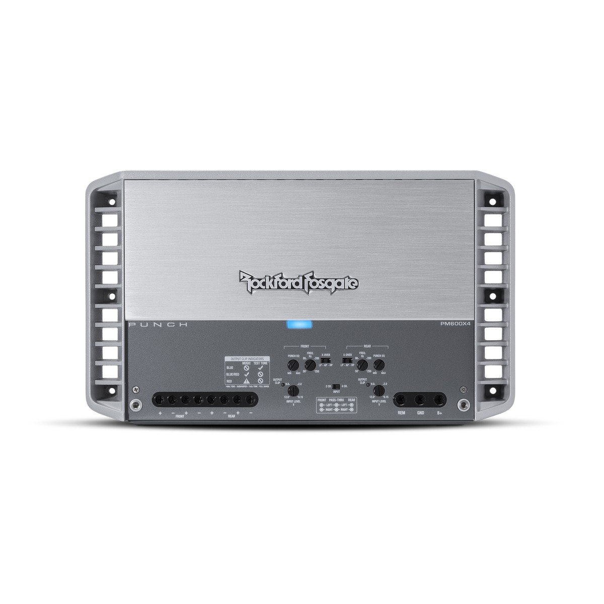 Rockford Fosgate Punch Marine 600 Watt 4-Channel Amplifier (PM600X4) - Image 2