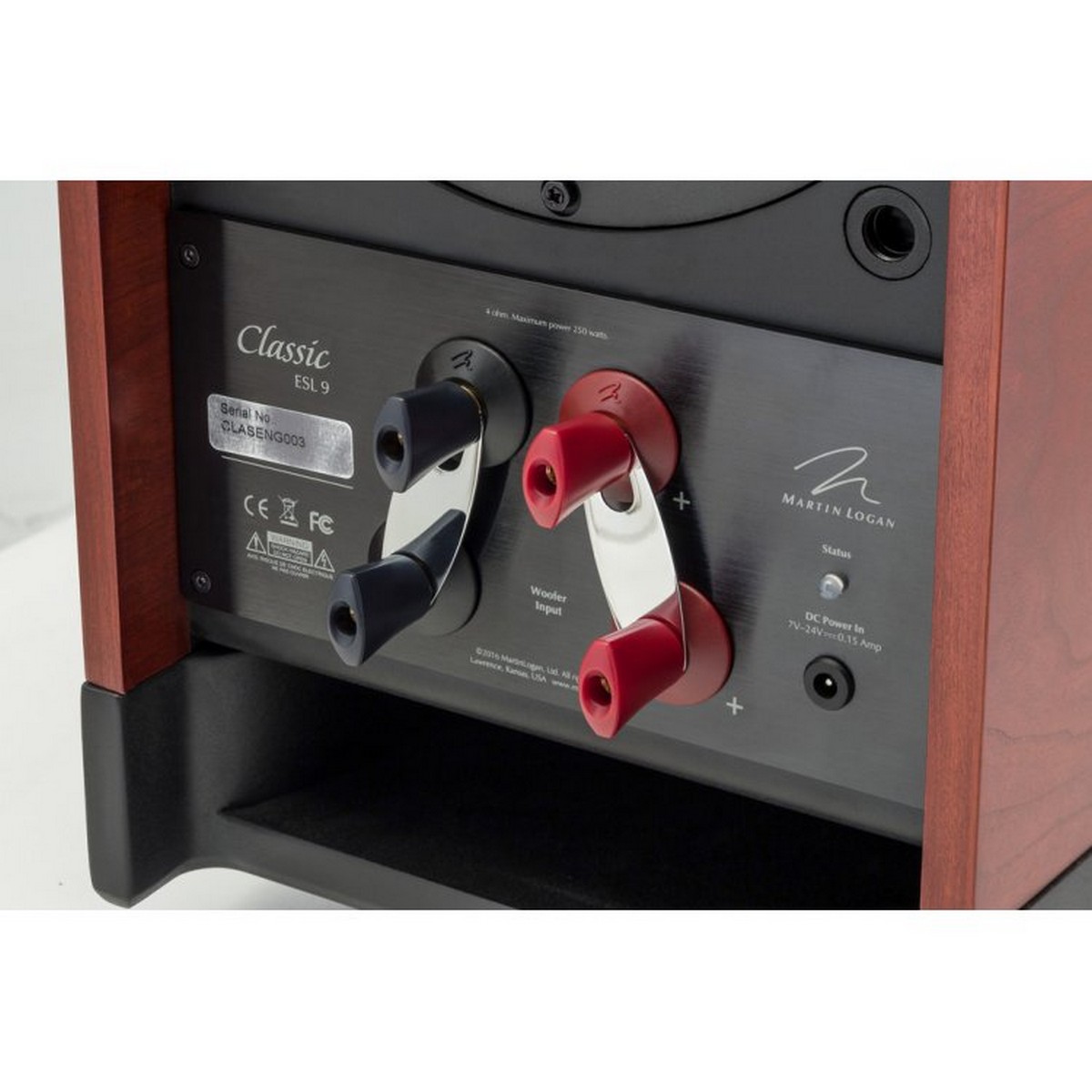 Martin Logan Classic ESL 9 - Dark Cherry (CLA9DCD) - Image 4
