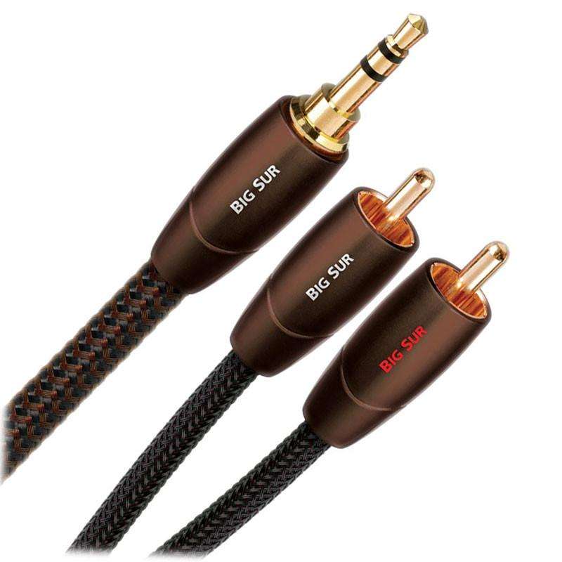 AUDIOQUEST Big Sur Audio Interconnect Cables - 2 Meters (BIGSUR02M)
