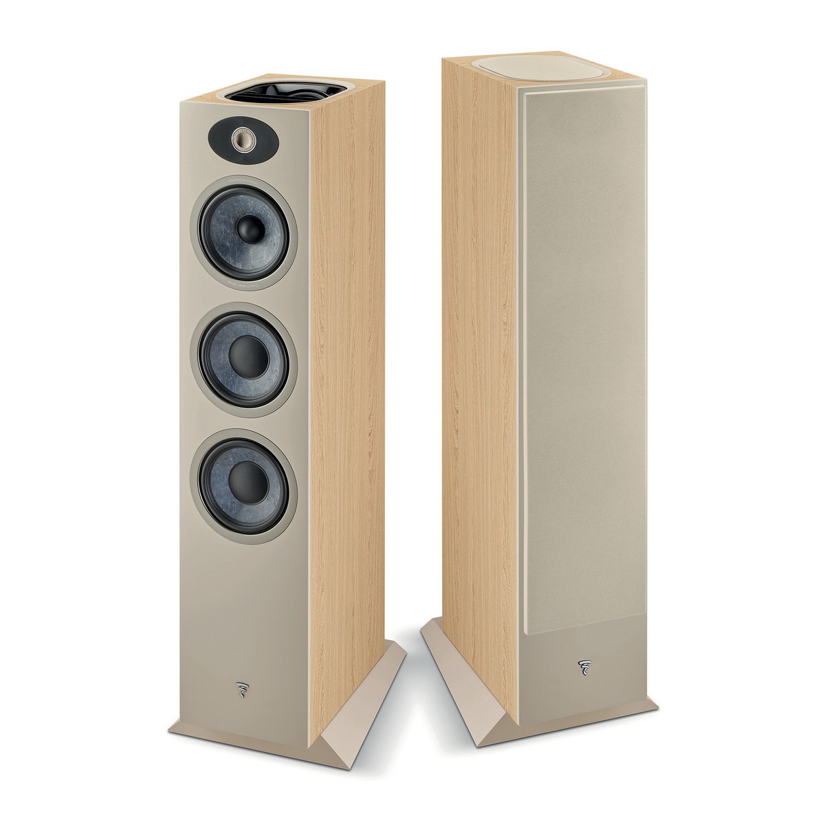 FOCAL THEVA N3-D Dolby Atmos 3-way Floor-standing Speaker - Light Wood (FOAESFO1DA0L000) - Image 5