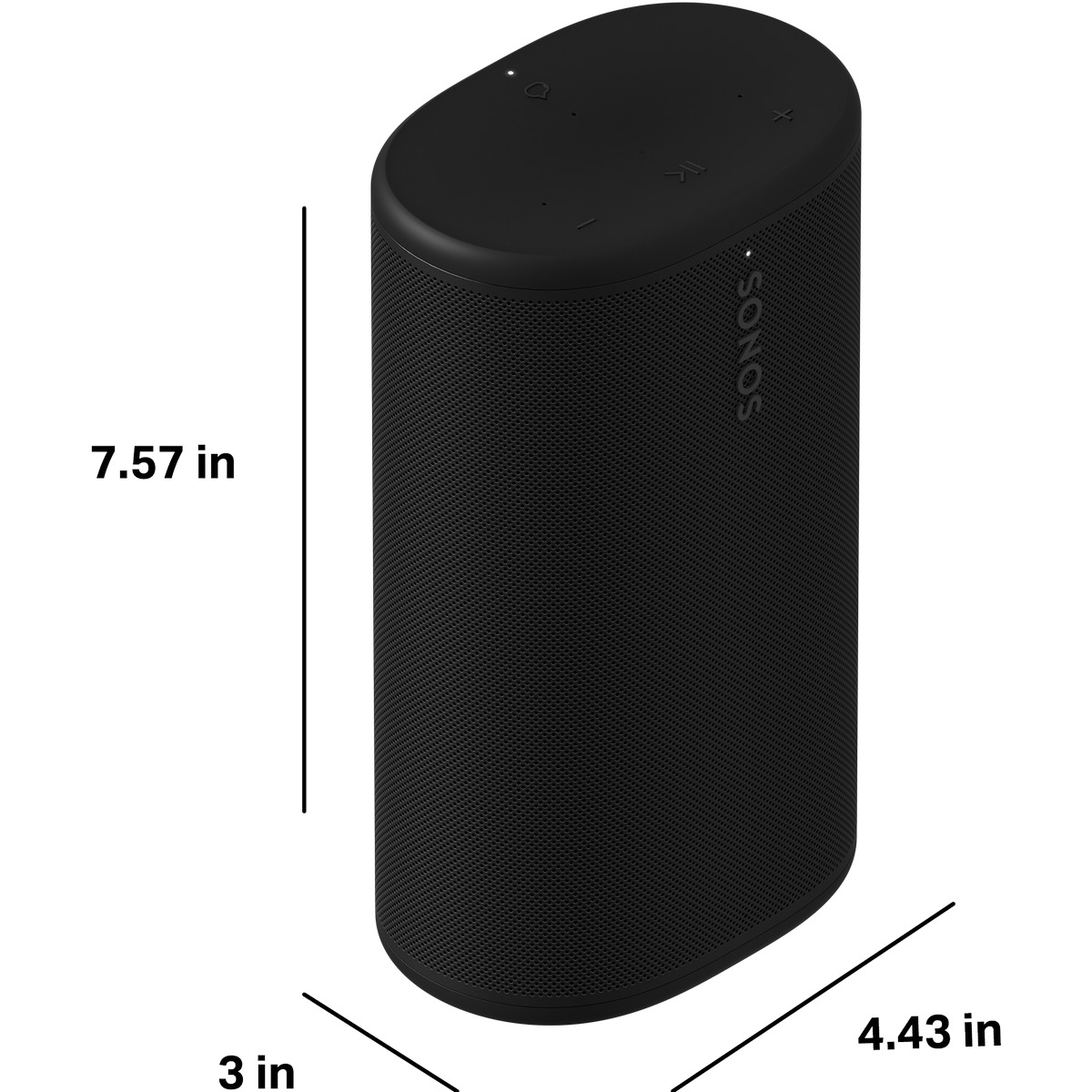 SONOS PLAY Portable Bluetooth Speaker - Black (PLAYPUS1BLK) - Image 4