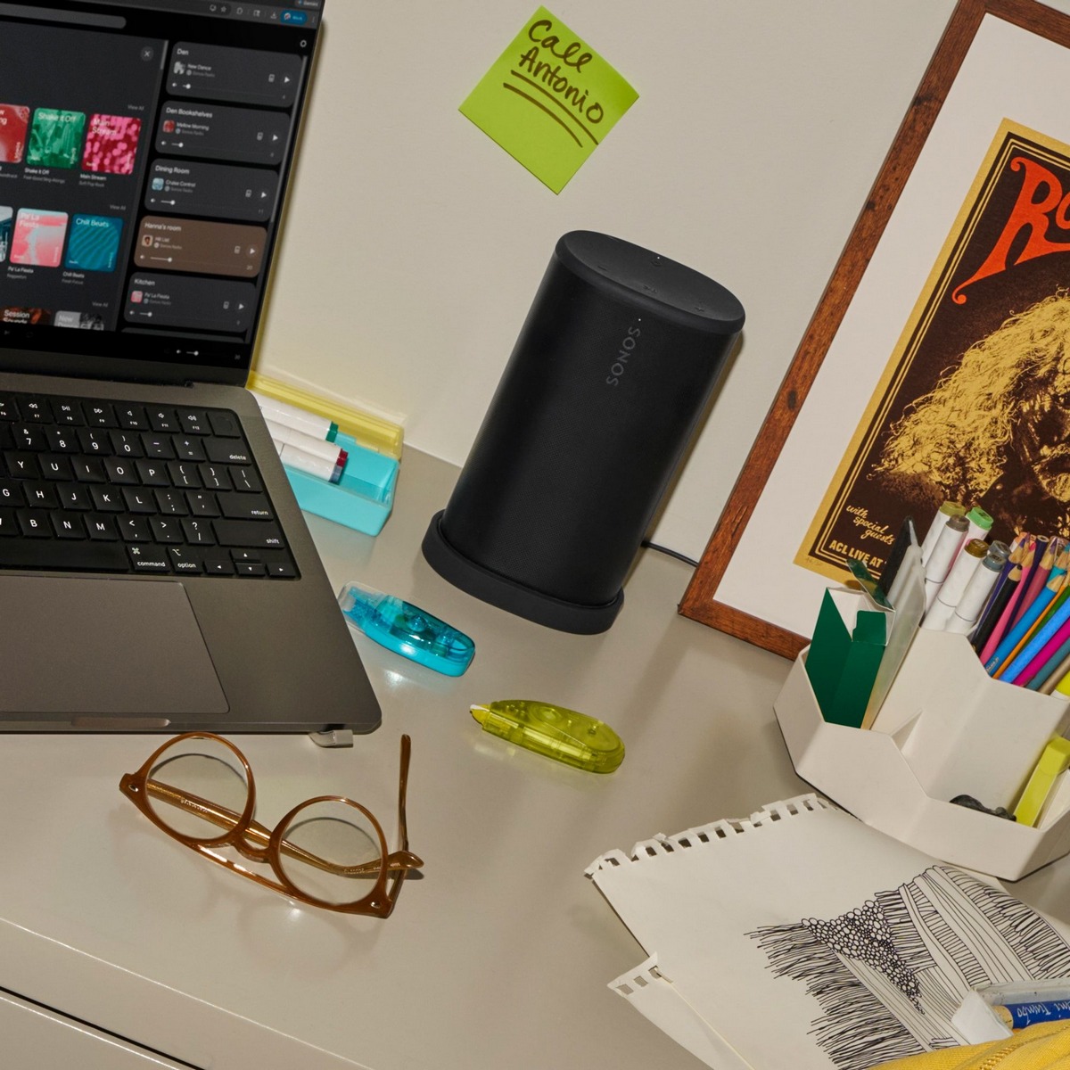 SONOS PLAY Portable Bluetooth Speaker - Black (PLAYPUS1BLK) - Image 5