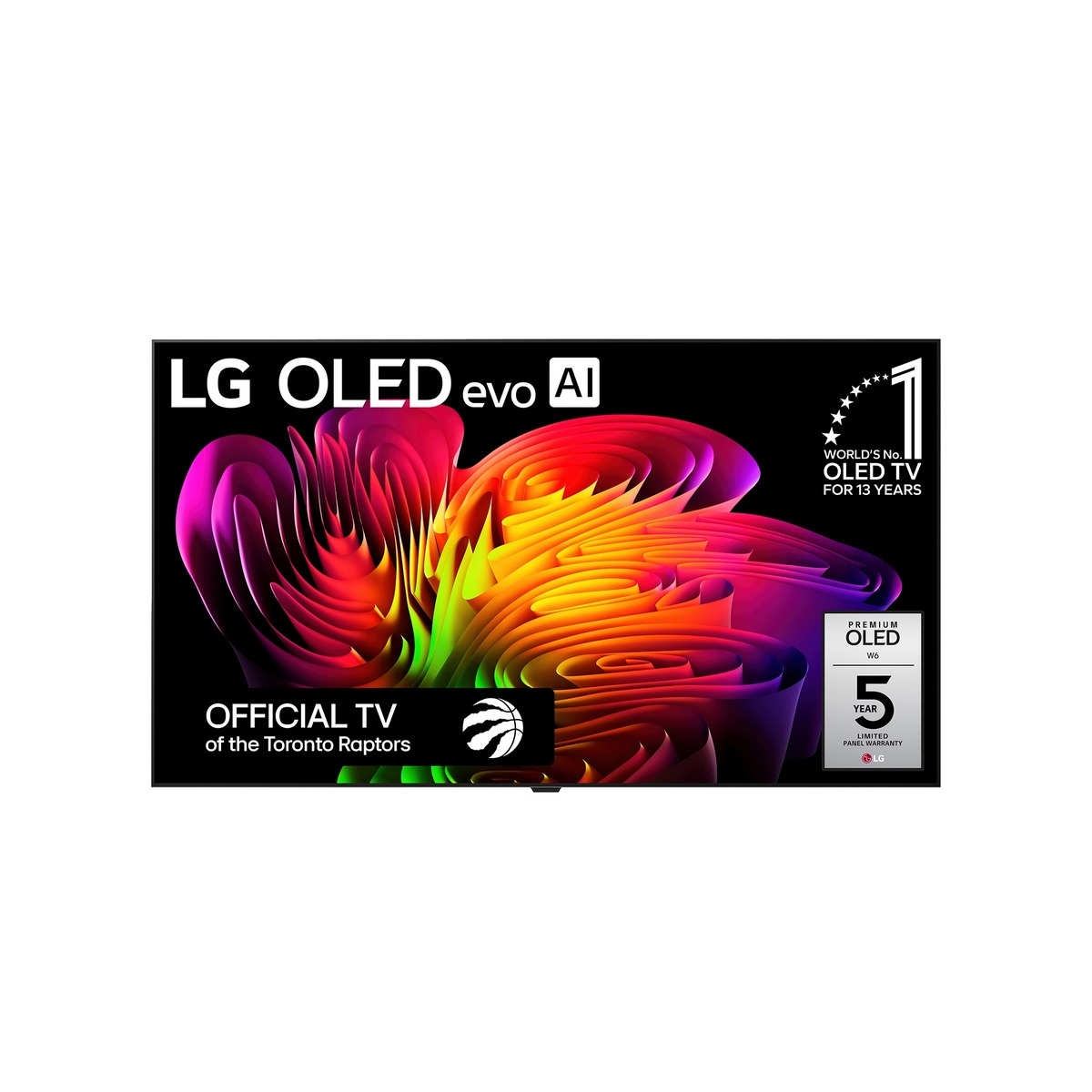 LG 83" Wallpaper TV LG OLED evo AI W6 4K Smart TV 2026 (OLED83W6PUA)