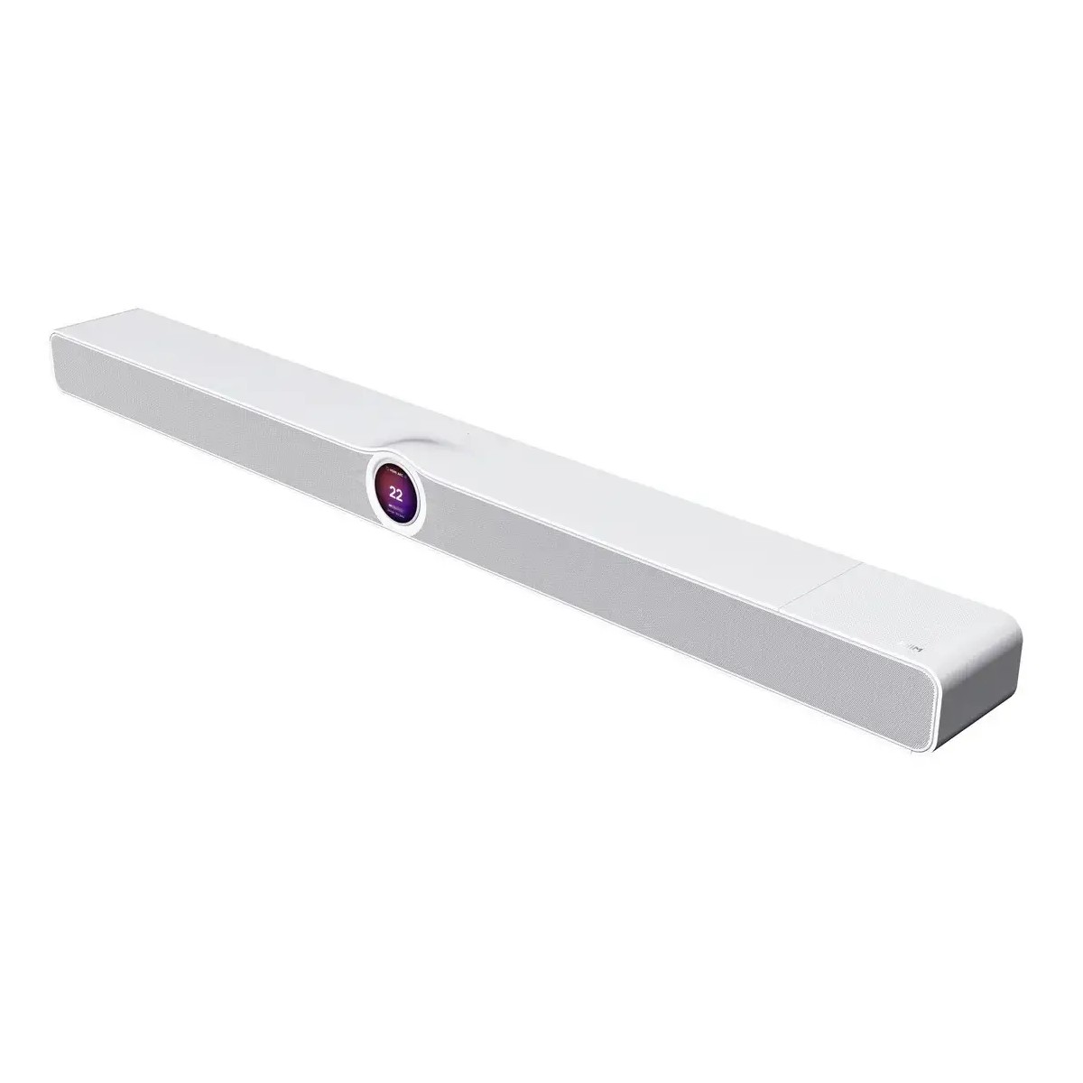 WIIM Bar 3.0.2 Dolby Atmos and DTS:X Smart Soundbar with Touch Display - Matte White - WIIMBARMW